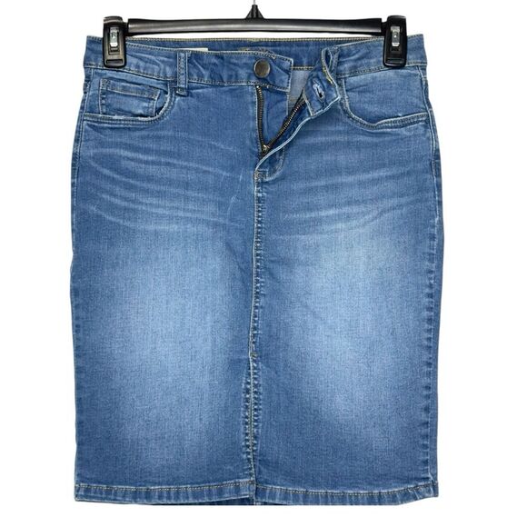 Kut From The Kloth Rosie Denim Pencil Skirt - Size 4 - Picture 6 of 13